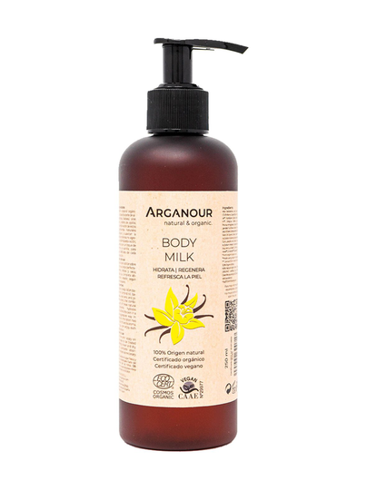 Organic body milk -vartalovoide