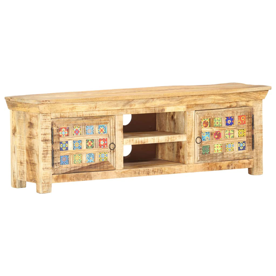 vidaXL TV-taso 120x30x40 cm täysi mangopuu
