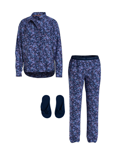 Flowers & slippers -lahjapakkaus