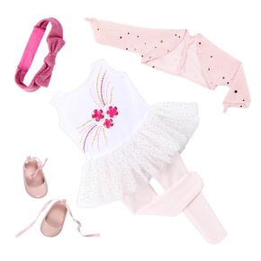 Our Genration - Doll clothes, Ballerina w / flowers - (730492)