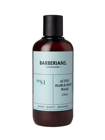 Barberians Copenhagen - Active Hair&Body Wash 250 ml