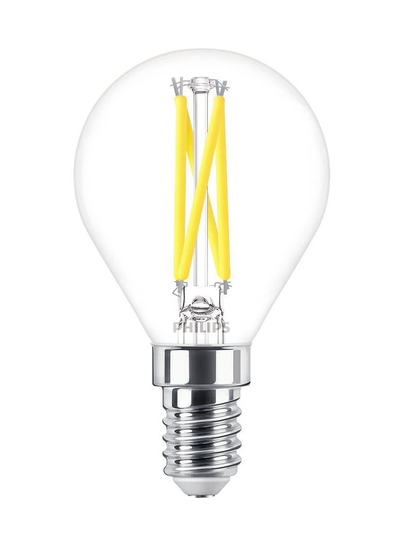 Led classic 25w p45 e14 cl wgd90 srt4 -kynttilälamppu