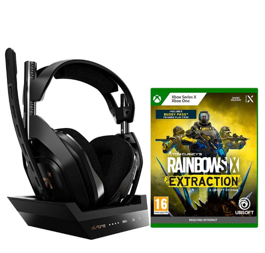 Astro - A50 Wireless + Base Station&Tom Clancy's Rainbow six: Extraction - Bundle