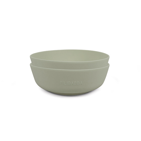 Filibabba - Silicone Bowl 2-Pack - Green (FI-02273)
