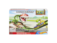 Hot Wheels Mario Kart Piranha Plant Slide Track Set Autorata