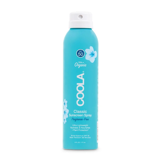 Coola - Classic Body Spray Fragrance-Free SPF 50 - 177 ml