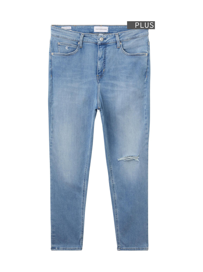 High rise skinny ankle plus -farkut