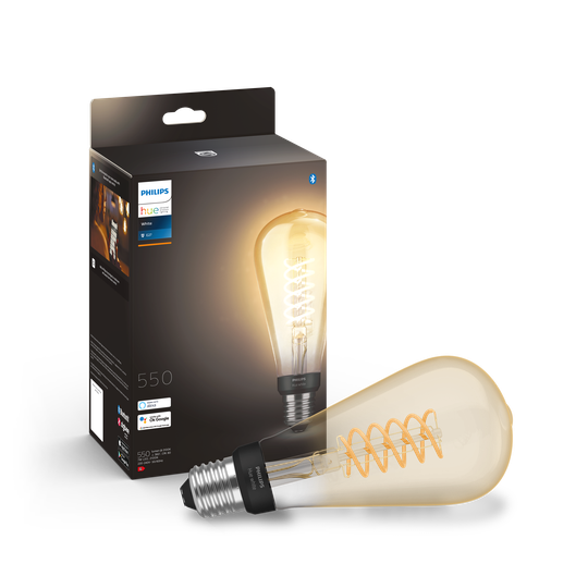 Philips Hue - E27 Filament ST72 - White Ambiance - S