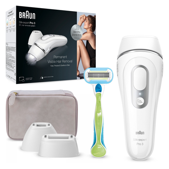 Braun Silk Expert Pro 3 IPL - PL3133 ( White / Gold )