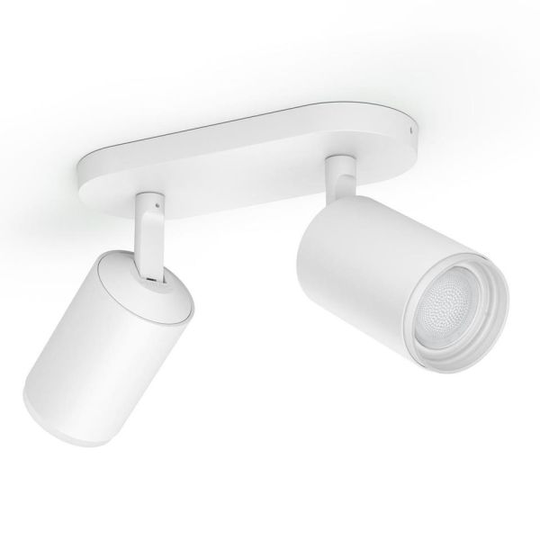Philips Hue Fugato Kohdevalaisin valkoinen, 2 x 5,7 W LED
