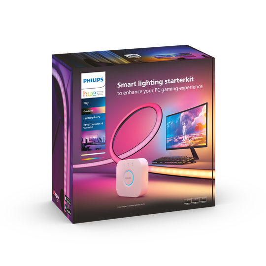 Philips Hue - Gaming Gradient PC strip 3x 24 27 inch EU SK - Bridge