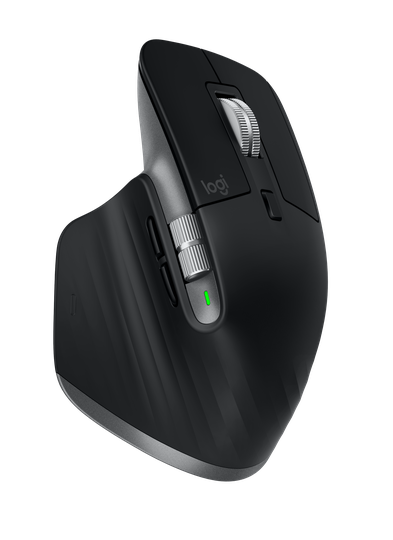 Logitech - MX Master 3S For Mac Performance Wireless Mouse - SPACE GREY