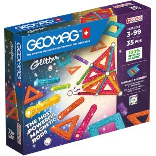 Geomag - Glitter Recycled - 35 stk. (535)