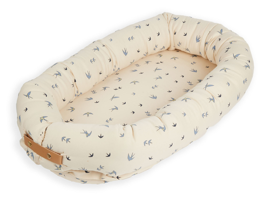 Filibabba - Babynest - Dancing Swallow Blue (FI-01835)