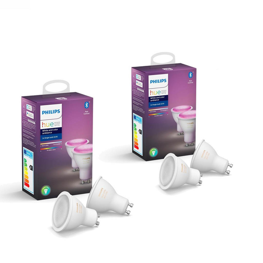 Philips Hue - 2xGU10 2-Pack - Color Ambiance - Bundle