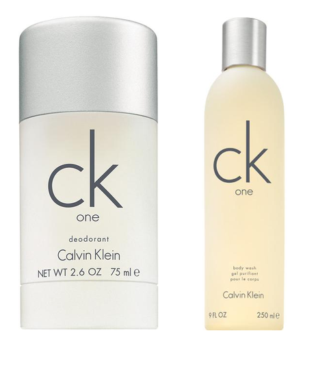 Calvin Klein - Calvin Klein CK One Deodorant Stick + Calvin Klein - CK One Body Wash 250 ml