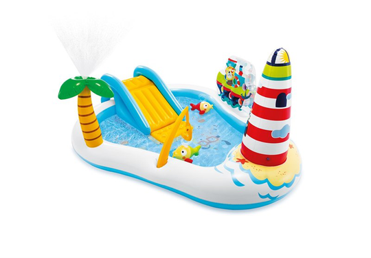 INTEX - Fishing Fun Inflatable Play Center Pool (182 L) (57162)