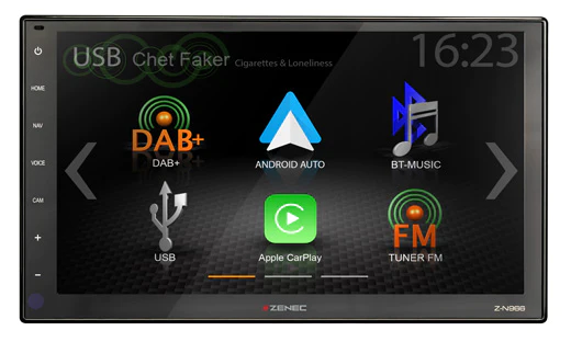Zenec Z-N966 2-DIN multimediasoitin