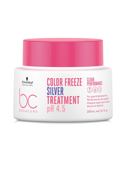 Bc color freeze silver treatment -tehohoito värikäsitelyille hiuksille 200 ml