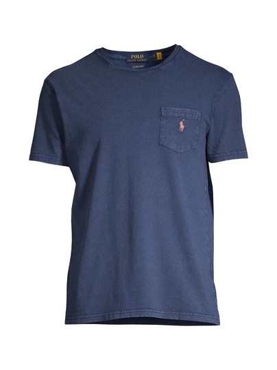 Custom slim pocket -t-paita