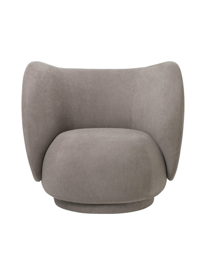 Rico lounge chair velvet -nojatuoli