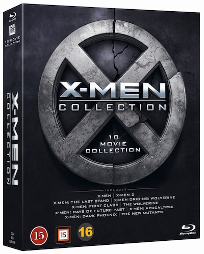 X-men 10 movie collection - Blu Ray