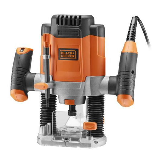 Black & Decker KW1200E-QS Käsiyläjyrsin 1200 W