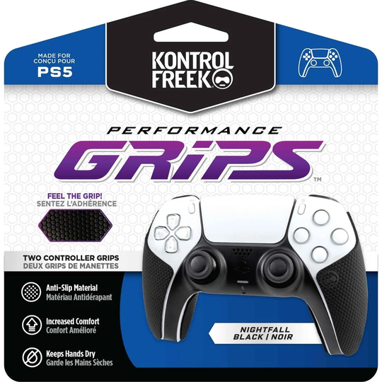 KontrolFreek - Performance Grips (Black) - PS5