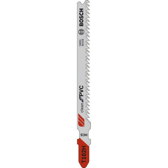 Bosch Clean for PVC Pistosahanterä 3 kpl:n pakkaus 100mm