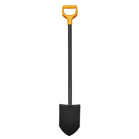 Fiskars Solid Kaivuulapio terävä, musta teräs