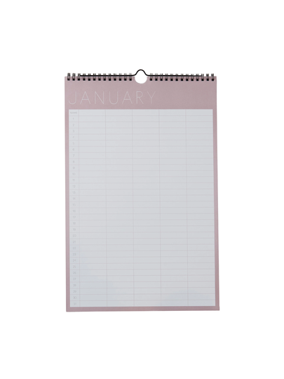 Design Letters - Monthly planner - Lavender