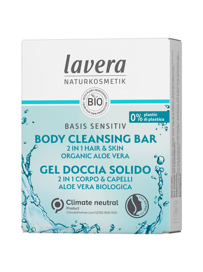 Basis sensitiv 2in1 cleansing bar -palasaippua vartalolle ja hiuksille 50g