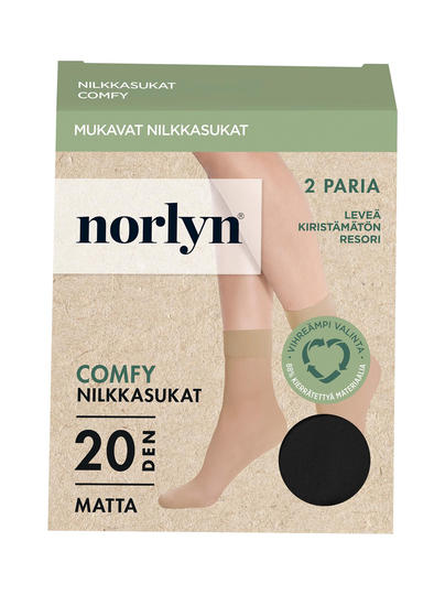 Comfy matt 20 den -sukat 2-pack