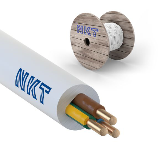 NKT EXQ XTRA Asennuskaapeli 3G2,5 mm², 300/500 V 500 m, rumpu