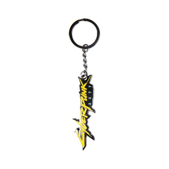 Cyberpunk 2077 - Logo Metal Keychain (Jinx)