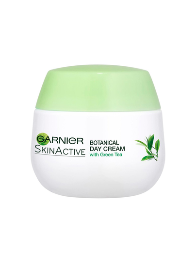 Skin active moisture+ green tea -päivävoide 50 ml