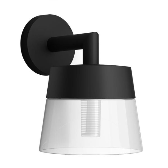 Philips Hue Attract Seinävalaisin musta, 8 W, 600 lm