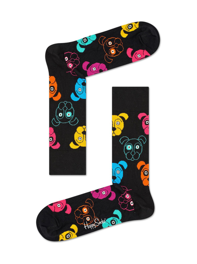 Happy socks dog -sukat