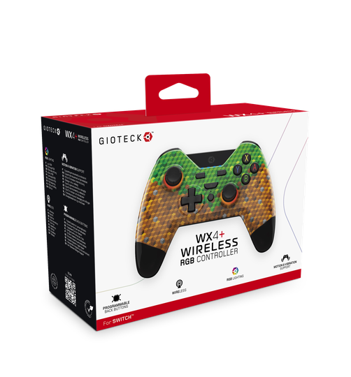 GIOTECK WX4+ Wireless RGB Controller