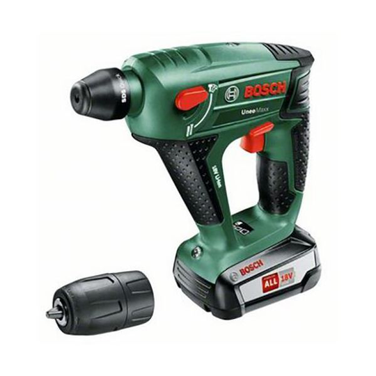 Bosch DIY Uneo Maxx Poravasara sis. akun ja laturin