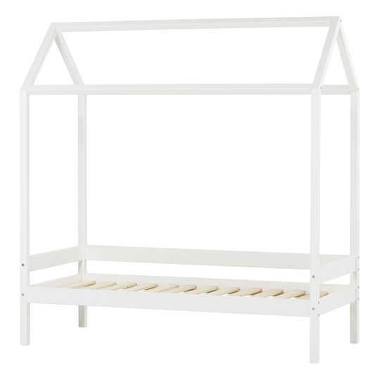 Hoppekids - House bed, ECO Comfort 70x160cm, White
