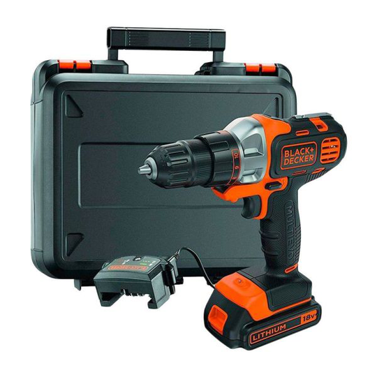 Black & Decker MT218K-QW Monitoimityökalu ilman akkua ja laturia