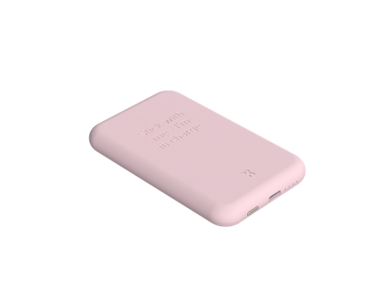 Kreafunk - toCHARGE QI powerbank - Dusty Rose (KFKE83)