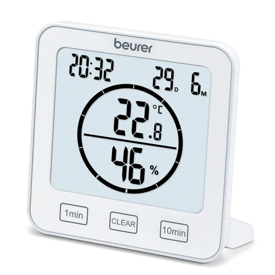 Beurer - HM 22 Indoor Termo Hygrometer