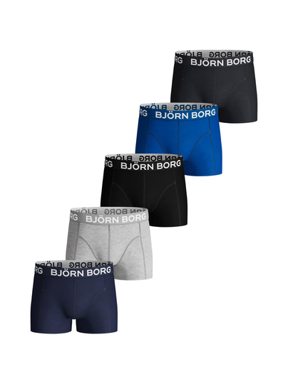 Sammy solid -bokserit 5-pack
