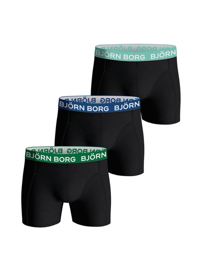 Cotton stretch -bokserit 3-pack