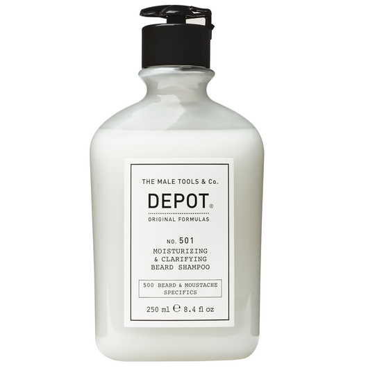 Depot - No. 501 Moisturizing&Clarifying Beard Shampoo 250 ml