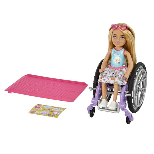 Barbie - Chelsea Wheelchair 1 - Chelsea doll (HGP29)
