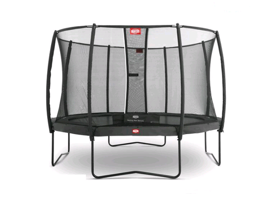 BERG - Champion 330 Trampoline + Deluxe Safety Net - Grey (35.41.93.02)