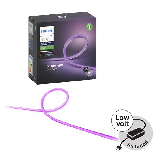Philips Hue - Lightstrip Outdoor 2m - White&Color Ambiance